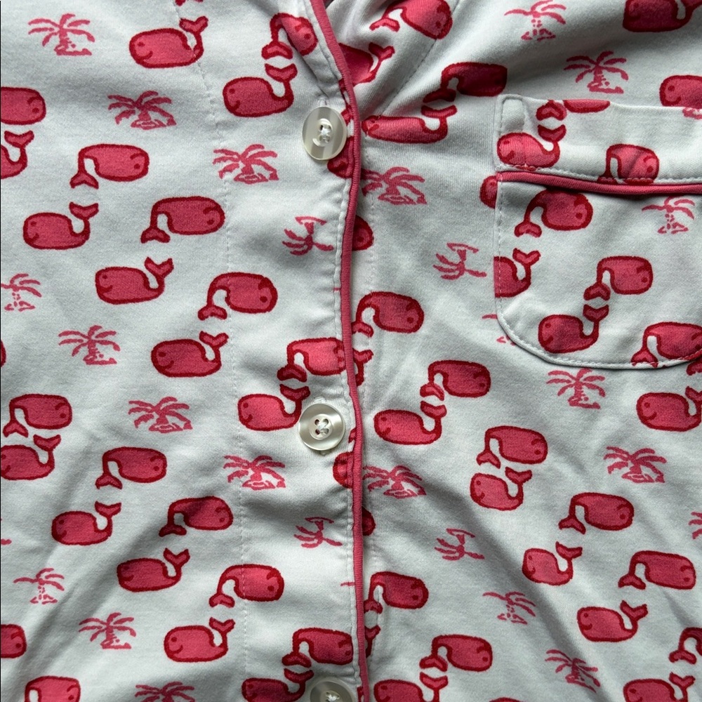 Roller Rabbit Moby Polo Pajamas Pink - Picture 4 of 8